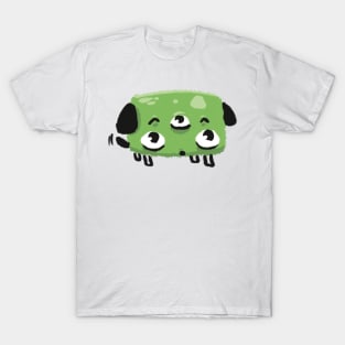 Three-eyed Dog Doodle Monster T-Shirt